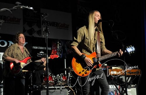 Nick Sterling at NAMM Show 2008 Anaheim, CA on January 19, 2008 &mdash; concert photo by Wayne Dennon