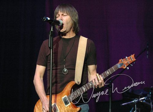 Pat Travers at NAMM Show 2006 Anaheim, CA on January 20, 2006 &mdash; concert photo by Wayne Dennon