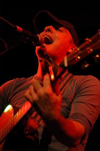 Marc Broussard at Blue Cat's Knoxville, TN on October 21, 2003 &mdash; concert photo by Wayne Dennon
