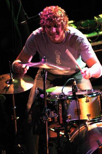 Marc Broussard at Blue Cat's Knoxville, TN on October 21, 2003 &mdash; concert photo by Wayne Dennon
