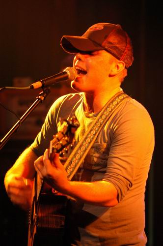 Marc Broussard at Blue Cat's Knoxville, TN on October 21, 2003 &mdash; concert photo by Wayne Dennon