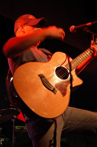 Marc Broussard at Blue Cat's Knoxville, TN on October 21, 2003 &mdash; concert photo by Wayne Dennon