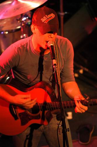 Marc Broussard at Blue Cat's Knoxville, TN on October 21, 2003 &mdash; concert photo by Wayne Dennon