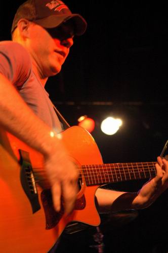 Marc Broussard at Blue Cat's Knoxville, TN on October 21, 2003 &mdash; concert photo by Wayne Dennon