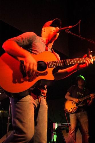 Marc Broussard at Blue Cat's Knoxville, TN on October 21, 2003 &mdash; concert photo by Wayne Dennon