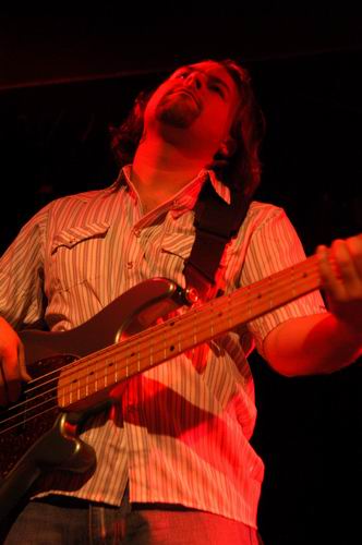 Marc Broussard at Blue Cat's Knoxville, TN on October 21, 2003 &mdash; concert photo by Wayne Dennon