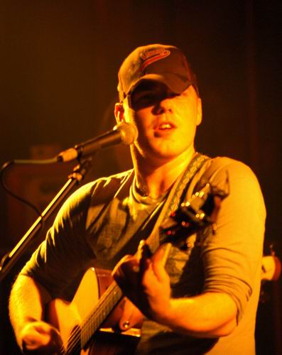Marc Broussard at Blue Cat's Knoxville, TN on October 21, 2003 &mdash; concert photo by Wayne Dennon