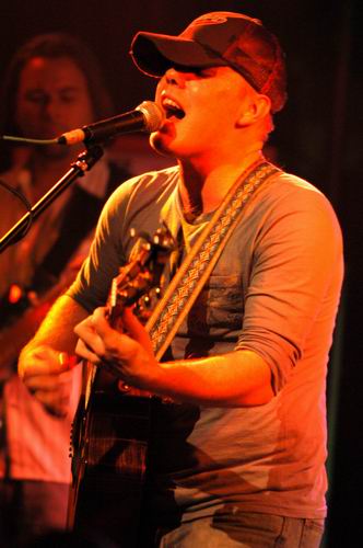 Marc Broussard at Blue Cat's Knoxville, TN on October 21, 2003 &mdash; concert photo by Wayne Dennon