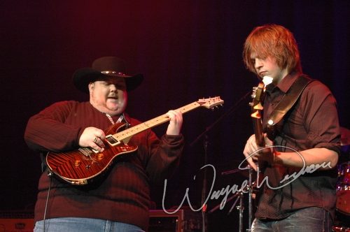 Johnny Hiland at NAMM Show 2006 Anaheim, CA on January 20, 2006 &mdash; concert photo by Wayne Dennon