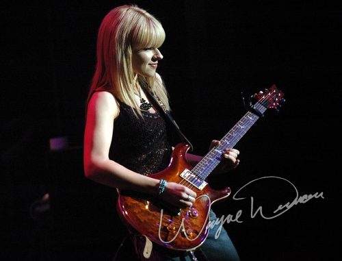Orianthi at NAMM Show 2006 Anaheim, CA on January 20, 2006 &mdash; concert photo by Wayne Dennon