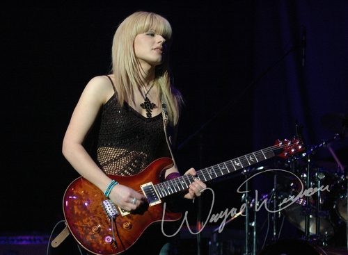 Orianthi at NAMM Show 2006 Anaheim, CA on January 20, 2006 &mdash; concert photo by Wayne Dennon
