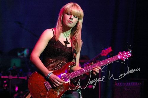 Orianthi at NAMM Show 2006 Anaheim, CA on January 20, 2006 &mdash; concert photo by Wayne Dennon