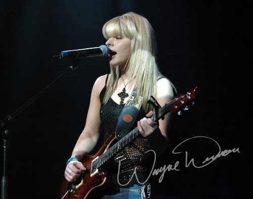 Orianthi at NAMM Show 2006 Anaheim, CA on January 20, 2006 &mdash; concert photo by Wayne Dennon