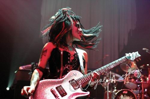 Van Helsing's Curse at NAMM Show 2006 Anaheim, CA on January 20, 2006 &mdash; concert photo by Wayne Dennon