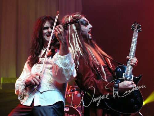 Van Helsing's Curse at NAMM Show 2006 Anaheim, CA on January 20, 2006 &mdash; concert photo by Wayne Dennon
