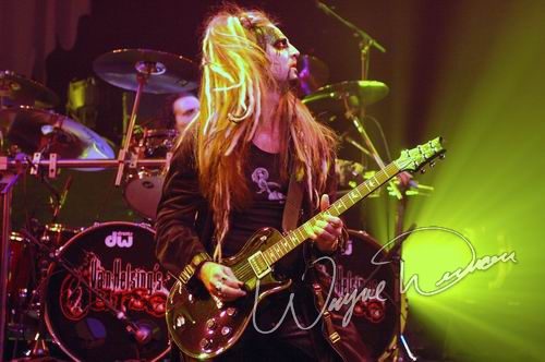 Van Helsing's Curse at NAMM Show 2006 Anaheim, CA on January 20, 2006 &mdash; concert photo by Wayne Dennon