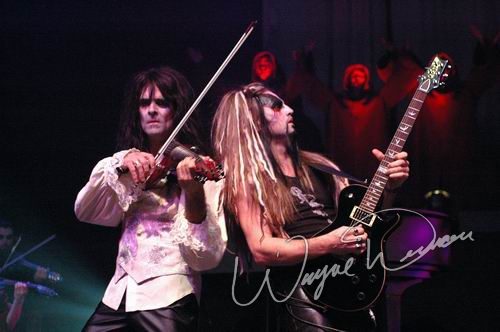 Van Helsing's Curse at NAMM Show 2006 Anaheim, CA on January 20, 2006 &mdash; concert photo by Wayne Dennon
