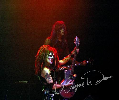 Van Helsing's Curse at NAMM Show 2006 Anaheim, CA on January 20, 2006 &mdash; concert photo by Wayne Dennon