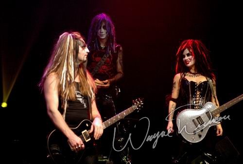 Van Helsing's Curse at NAMM Show 2006 Anaheim, CA on January 20, 2006 &mdash; concert photo by Wayne Dennon
