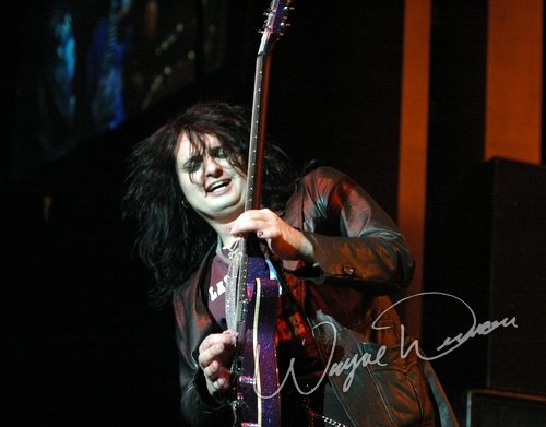 Troy Patrick Farrell at NAMM Show 2006 Anaheim, CA on January 20, 2006 &mdash; concert photo by Wayne Dennon