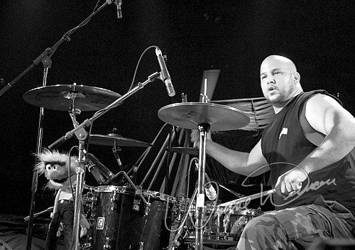 Nonpoint at Bogart's Cincinnati, OH on February 4, 2006 &mdash; concert photo by Wayne Dennon
