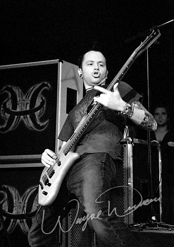 Hinder at Bogart's Cincinnati, OH on February 12, 2006 &mdash; concert photo by Wayne Dennon