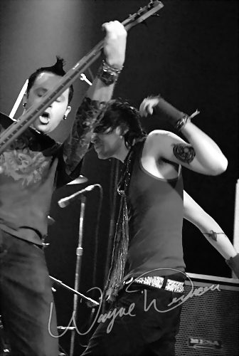 Hinder at Bogart's Cincinnati, OH on February 12, 2006 &mdash; concert photo by Wayne Dennon