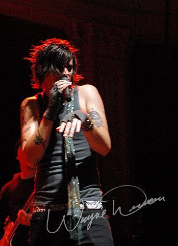 Hinder at Newport Music Hall Columbus, OH on February 16, 2006 &mdash; concert photo by Wayne Dennon