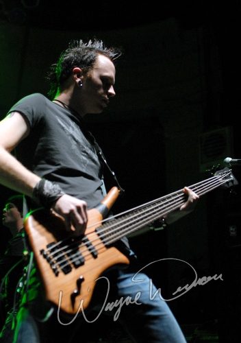 Hinder at Newport Music Hall Columbus, OH on February 16, 2006 &mdash; concert photo by Wayne Dennon