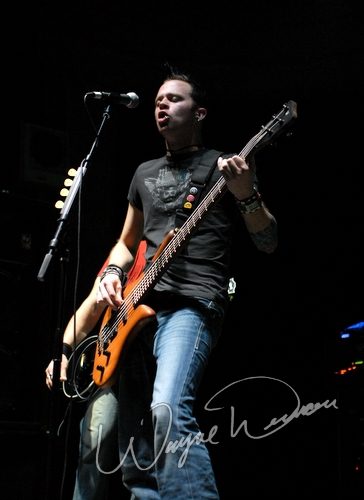 Hinder at Newport Music Hall Columbus, OH on February 16, 2006 &mdash; concert photo by Wayne Dennon