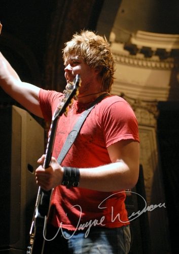 Hinder at Newport Music Hall Columbus, OH on February 16, 2006 &mdash; concert photo by Wayne Dennon