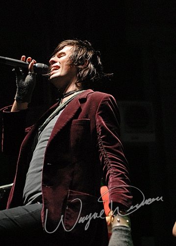 Hinder at Newport Music Hall Columbus, OH on February 16, 2006 &mdash; concert photo by Wayne Dennon
