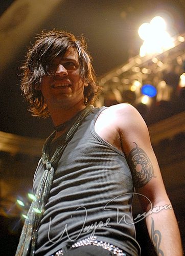Hinder at Newport Music Hall Columbus, OH on February 16, 2006 &mdash; concert photo by Wayne Dennon