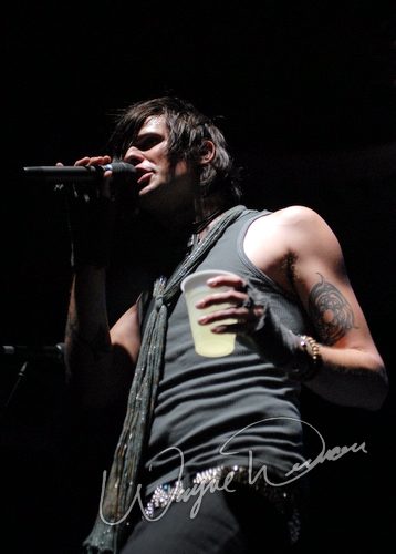 Hinder at Newport Music Hall Columbus, OH on February 16, 2006 &mdash; concert photo by Wayne Dennon
