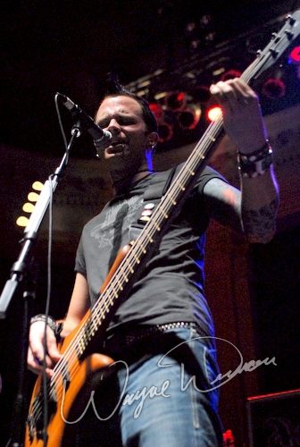Hinder at Newport Music Hall Columbus, OH on February 16, 2006 &mdash; concert photo by Wayne Dennon
