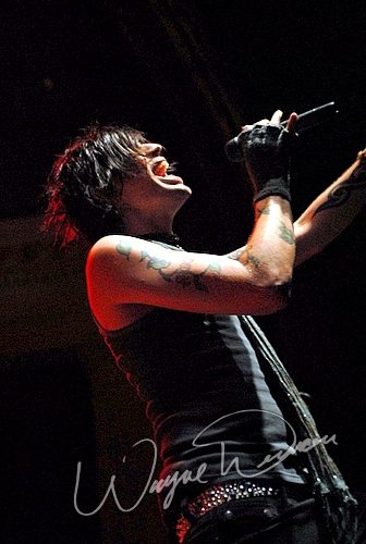 Hinder at Newport Music Hall Columbus, OH on February 16, 2006 &mdash; concert photo by Wayne Dennon