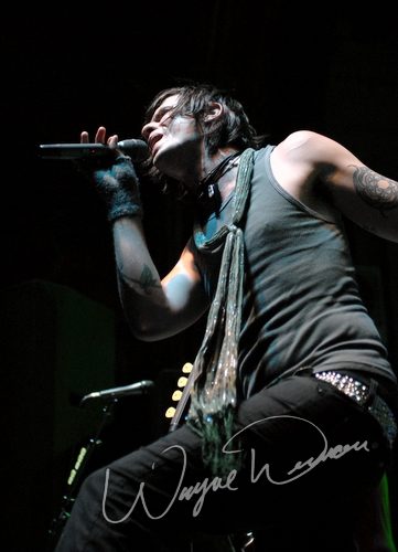 Hinder at Newport Music Hall Columbus, OH on February 16, 2006 &mdash; concert photo by Wayne Dennon