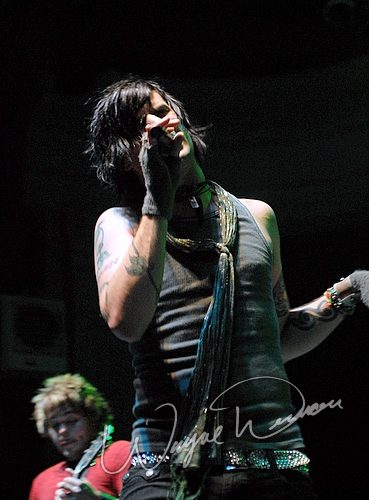 Hinder at Newport Music Hall Columbus, OH on February 16, 2006 &mdash; concert photo by Wayne Dennon