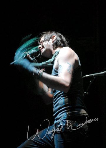 Hinder at Newport Music Hall Columbus, OH on February 16, 2006 &mdash; concert photo by Wayne Dennon