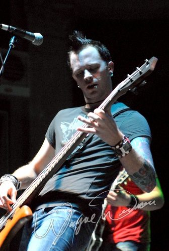 Hinder at Newport Music Hall Columbus, OH on February 16, 2006 &mdash; concert photo by Wayne Dennon