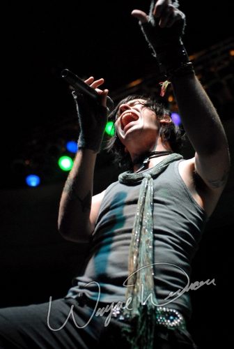 Hinder at Newport Music Hall Columbus, OH on February 16, 2006 &mdash; concert photo by Wayne Dennon