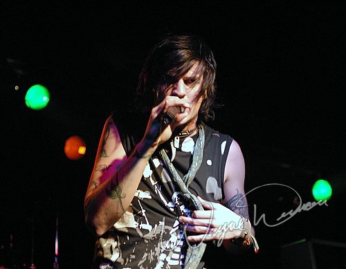 Hinder at Jillian's Louisville, KY on February 18, 2006 &mdash; concert photo by Wayne Dennon