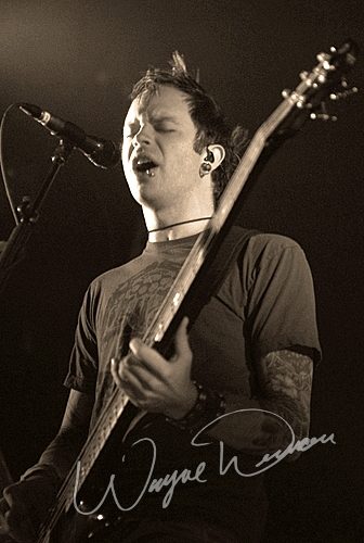Hinder at Bogart's Cincinnati, OH on November 14, 2006 &mdash; concert photo by Wayne Dennon