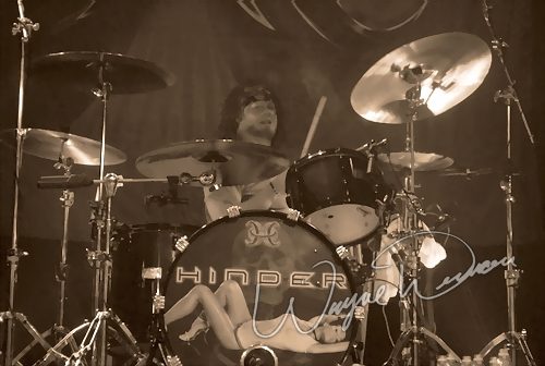 Hinder at Bogart's Cincinnati, OH on November 14, 2006 &mdash; concert photo by Wayne Dennon