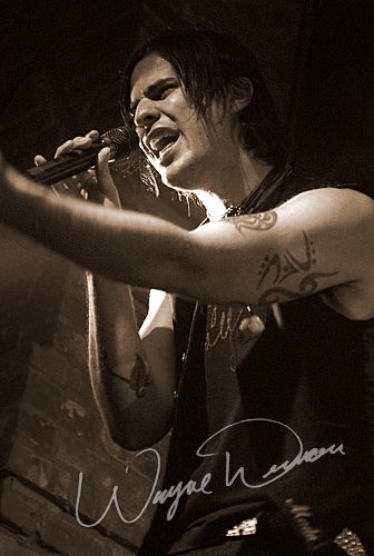 Hinder at Bogart's Cincinnati, OH on November 14, 2006 &mdash; concert photo by Wayne Dennon