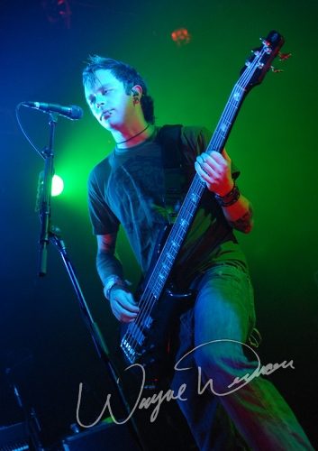 Hinder at Bogart's Cincinnati, OH on November 14, 2006 &mdash; concert photo by Wayne Dennon