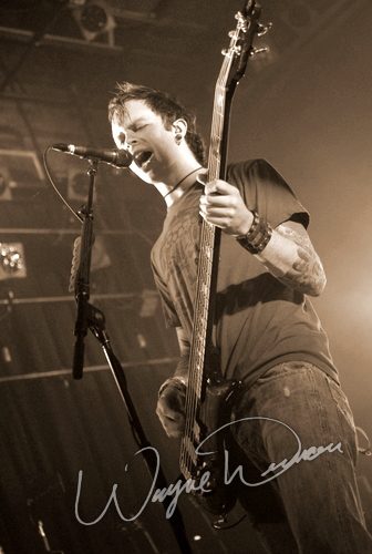 Hinder at Bogart's Cincinnati, OH on November 14, 2006 &mdash; concert photo by Wayne Dennon