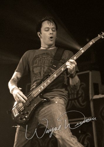 Hinder at Bogart's Cincinnati, OH on November 14, 2006 &mdash; concert photo by Wayne Dennon
