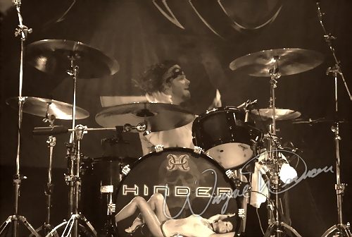 Hinder at Bogart's Cincinnati, OH on November 14, 2006 &mdash; concert photo by Wayne Dennon