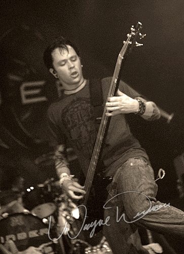 Hinder at Bogart's Cincinnati, OH on November 14, 2006 &mdash; concert photo by Wayne Dennon